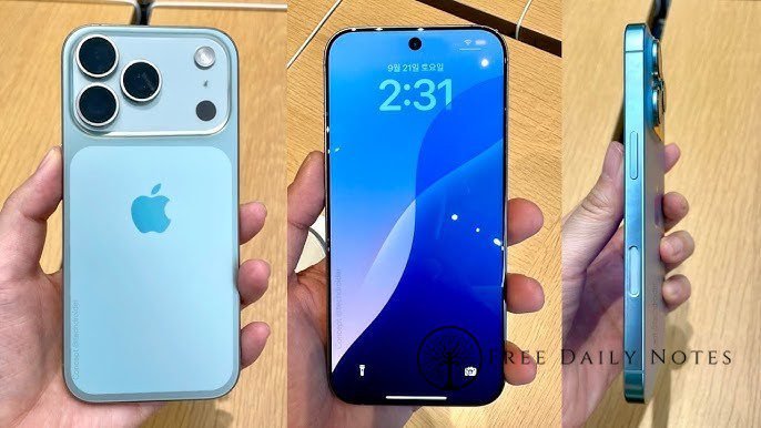 The Apple iPhone 17 Pro Max Design